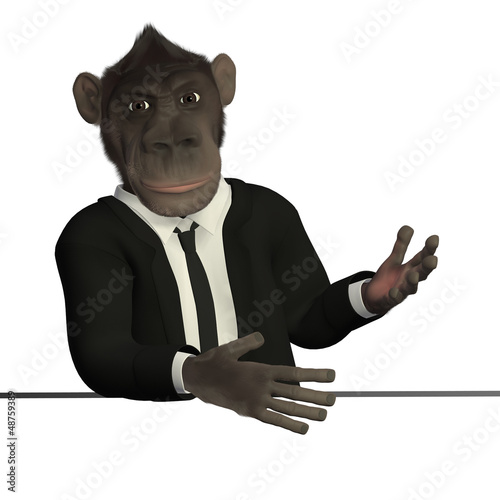 Illustration: Mr.Monkey proudly presents ... Mr.Monkey proudly presents ...