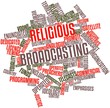 Word cloud for Religious broadcasting