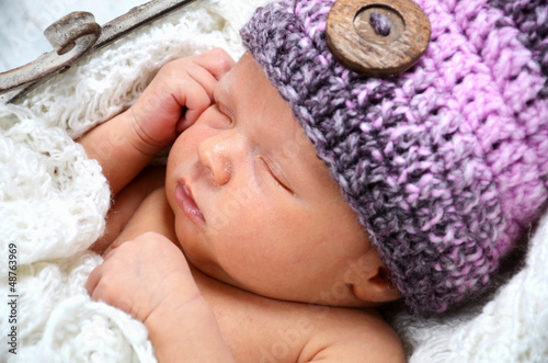 Photo: Baby mit Mütze Baby mit Mütze