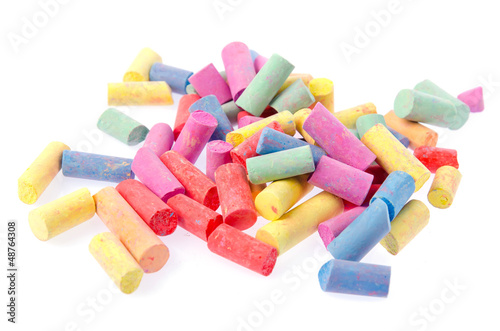 Photo: Color chalk Color chalk