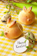 Easter bunny buns.