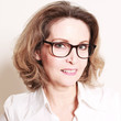 Frau mit Brille