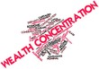 Word cloud for Wealth concentration