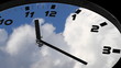 Clock in time-lapse loop