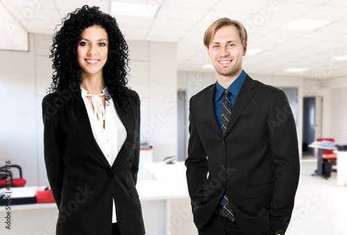 Photo: Business partners at office Business partners at office