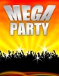 plakat mega-party I