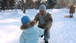 Video: Father raised his child and turning around (SLOW) Father raised his child and turning around (SLOW)