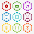 Media badges