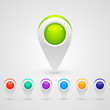 GPS Color Map Icons
