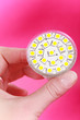 Photo: led bulb in hand led bulb in hand