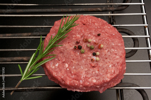 Photo: Hamburger alla griglia Hamburger alla griglia