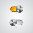 Toggle Switch On and Off position