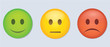 Smiley Satisfaction / Survey Button