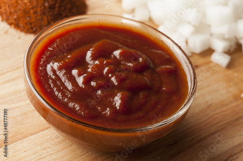 Photo: Spicey Homemade Barbecue Sauce Spicey Homemade Barbecue Sauce