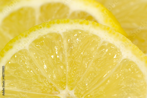 Photo: Lemon Slices Close-Up Lemon Slices Close-Up