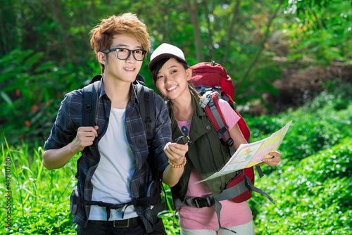 Photo: Finding the route Finding the route