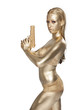 goldene Frau