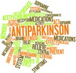 Word cloud for Antiparkinson