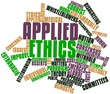 Word cloud for Applied ethics