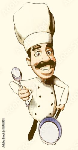 Illustration: Fun chef Fun chef