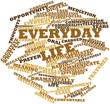 Word cloud for Everyday life