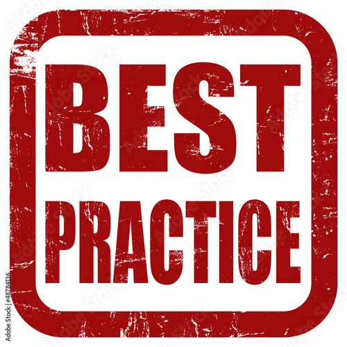 Illustration: Grunge Stempel rot quad BEST PRACTICE Grunge Stempel rot quad BEST PRACTICE