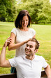 Carefree youth - young couple in love