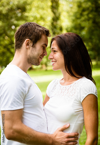 Photo: Young couple in love together Young couple in love together