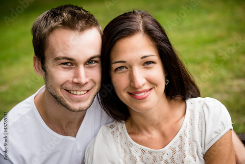 Photo: Young couple portrait Young couple portrait
