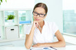 Businesswoman at workplace