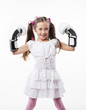 Photo: young fighter girl young fighter girl