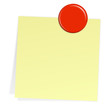 Notizzettel mit Magnet