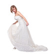 bride on white