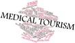 Word cloud for Medical tourism