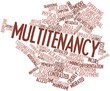 Word cloud for Multitenancy