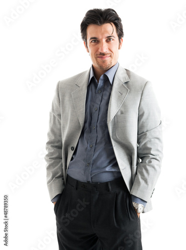 Photo: Handsome businessman portrait Handsome businessman portrait