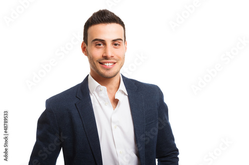 Photo: Smiling man portrait Smiling man portrait