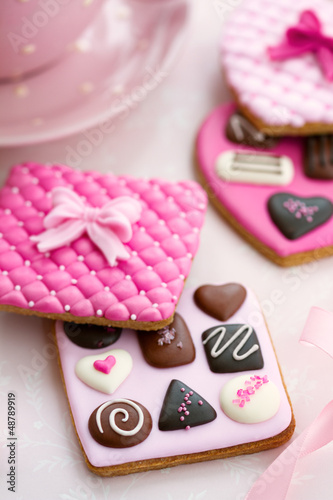 Photo: Chocolate box cookies Chocolate box cookies