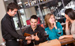 Friends at a restaurant