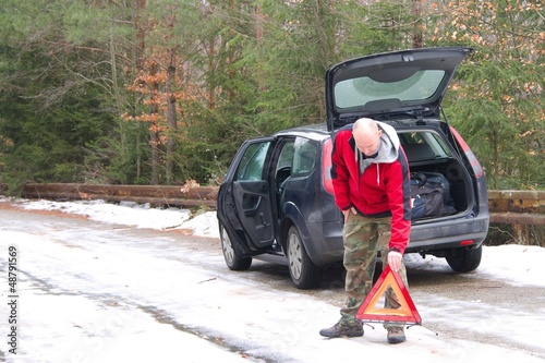 Photo: failure of the vehicle failure of the vehicle