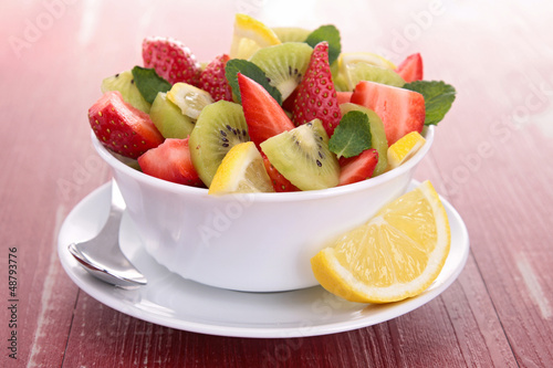 Photo: fresh fruits salad fresh fruits salad