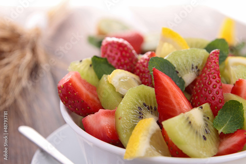 Photo: fresh fruits salad fresh fruits salad