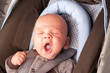 Photo: Adorable Baby Yawning Adorable Baby Yawning
