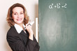freundliche Lehrerin