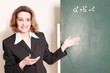 nette Mathelehrerin