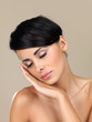 Beautiful woman sleeping
