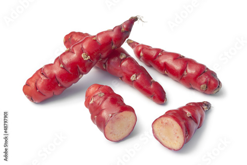Photo: Fresh red New Zealand yams Fresh red New Zealand yams