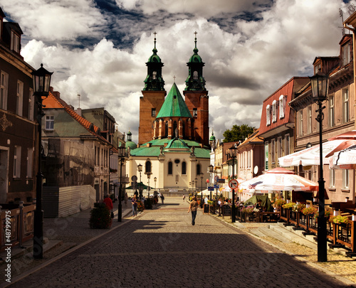 Fototapeta Cathedral in Gniezno, Poland