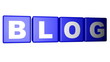 Blog blue cubes