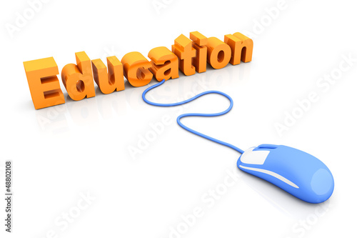 Illustration: Online Education Online Education